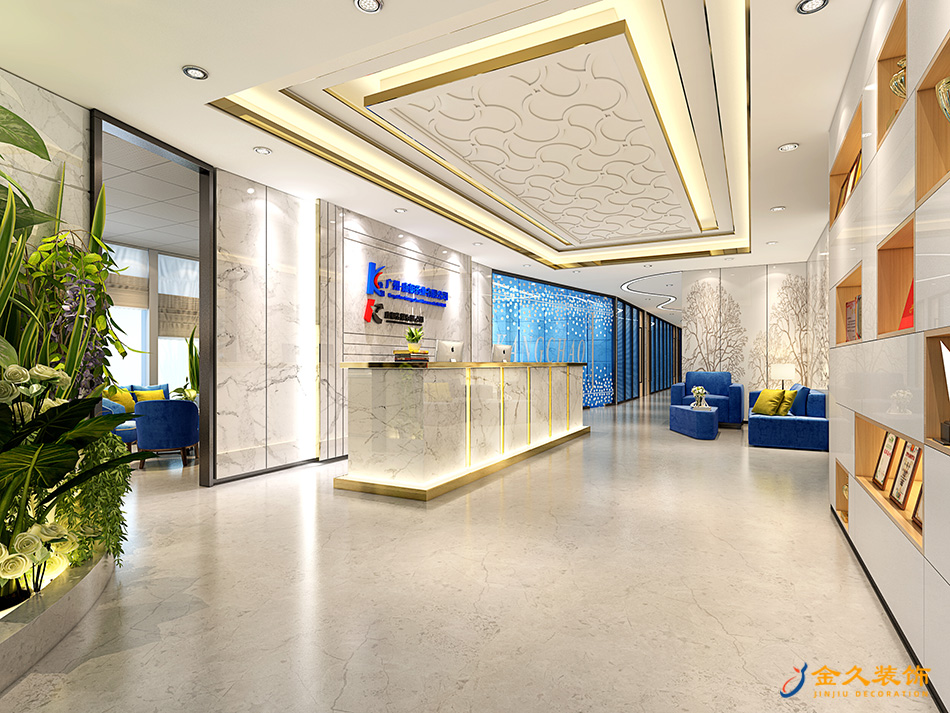 廣州康朝藥業(yè)有限公司辦公室裝修設(shè)計效果圖