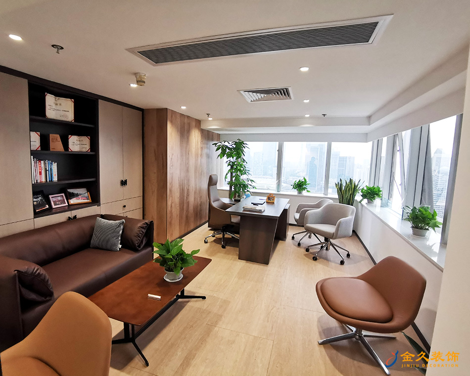 經(jīng)理辦公室裝修實景圖