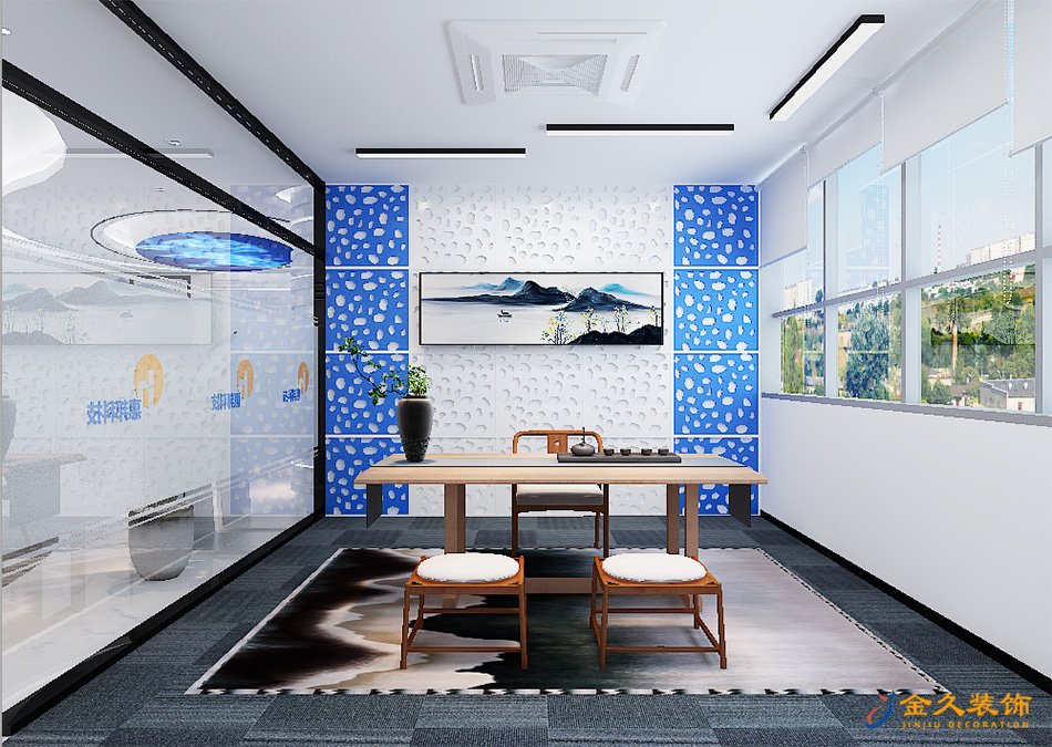 科技公司辦公室裝修設(shè)計案例