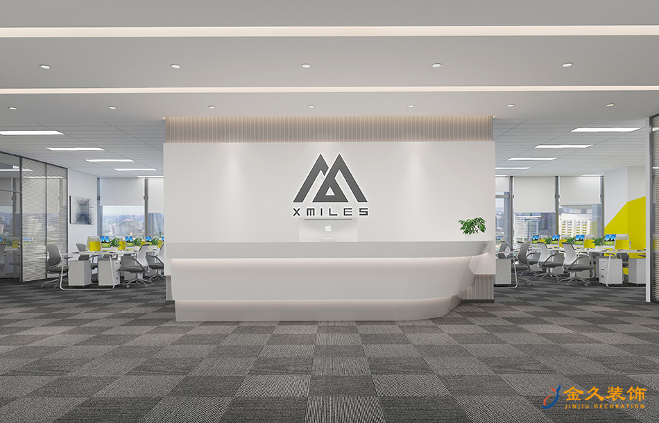 整層辦公室裝修設計效果圖