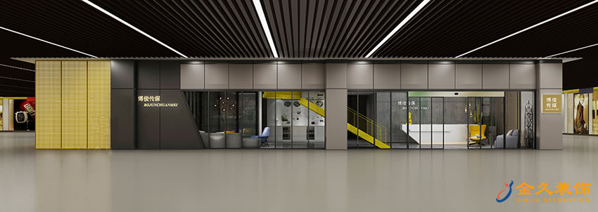 辦公室廳裝修設計效果圖