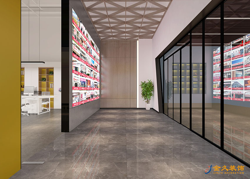 辦公室前廳裝修設(shè)計(jì)效果圖