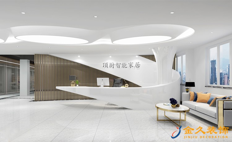 如何裝修設(shè)計(jì)辦公室前臺(tái)讓客戶留下深刻印象？