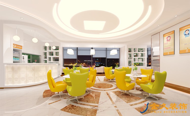 辦公室前臺背景墻怎樣設計才能讓公司出彩